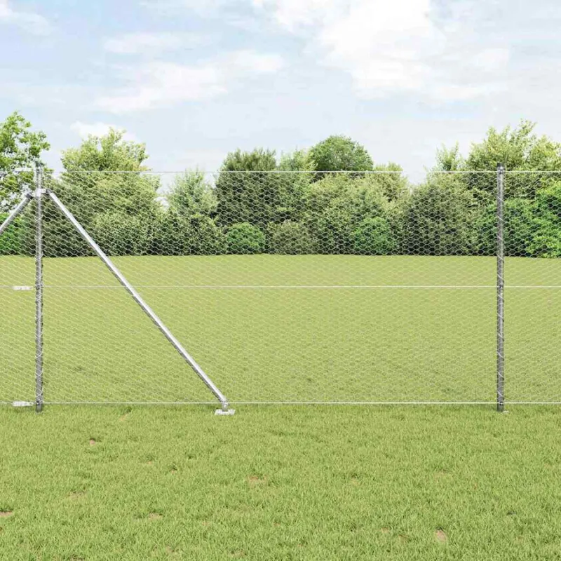 Suvirintas vielinis tvoras su smailiais galais 10 x 1 m (P x A)