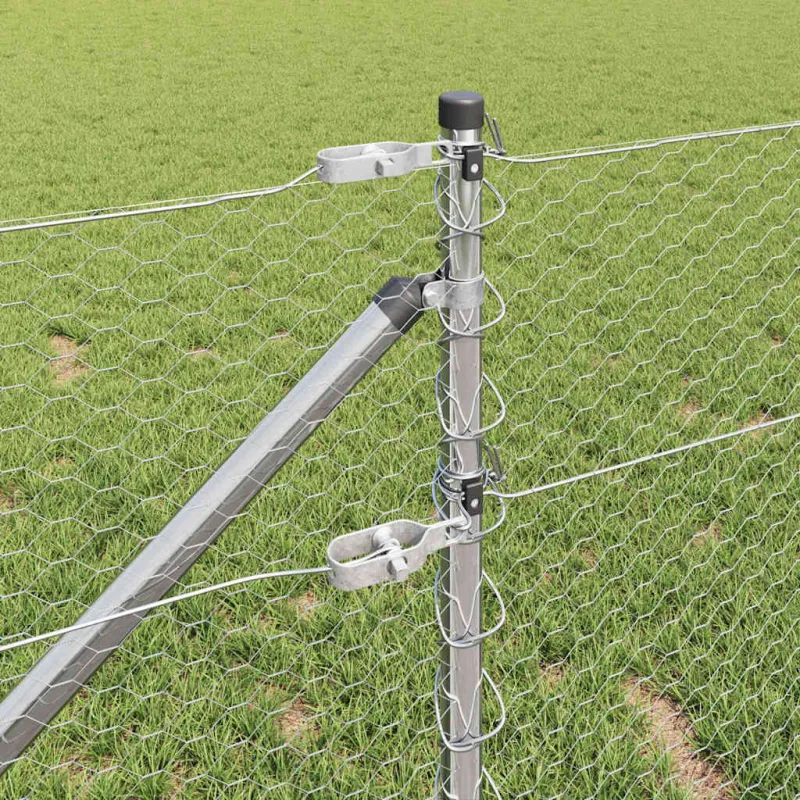 Suvirintas vielinis tvoras su smailiais galais