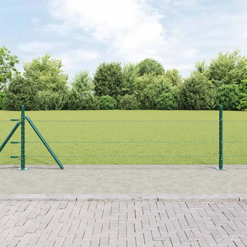 Suvirinta vielos tvora su betono baze 10 x 0,5 m (P x A)