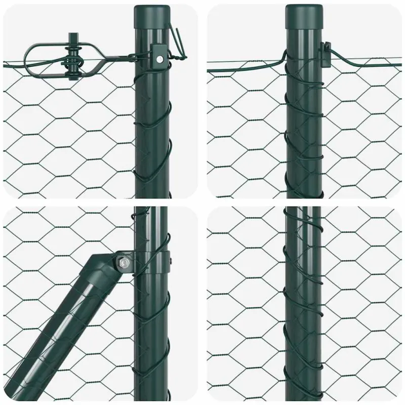Suvirinta vielos tvora su betono baze 10 x 1 m (P x A)