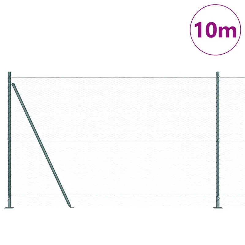 Suvirinta vielos tvora su betono baze 10 x 1,4 m (P x A)