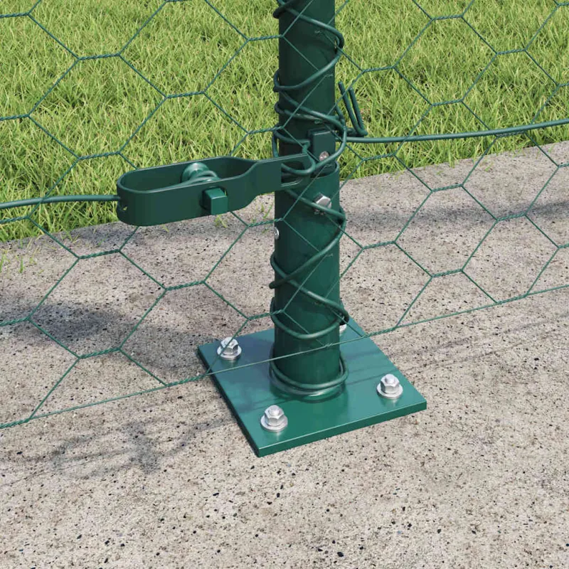 Suvirinta vielos tvora su betono baze