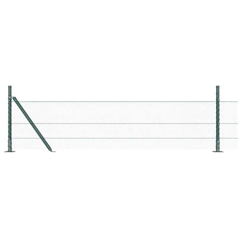 Suvirinta vielos tvora su betono baze 25 x 0,4 m (P x A)