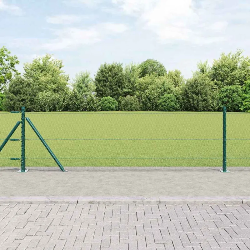 Suvirinta vielos tvora su betono baze 25 x 0,6 m (W x H)