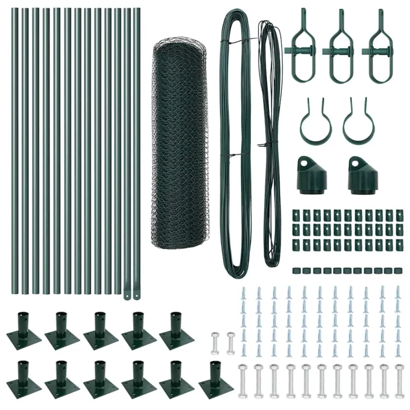 Suvirinta vielos tvora su betono baze 25 x 0,6 m (W x H)