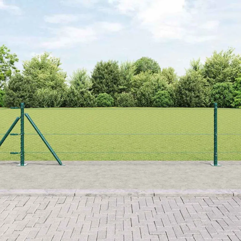 Suvirinta vielos tvora su betono baze 25 x 0,6 m (W x H)