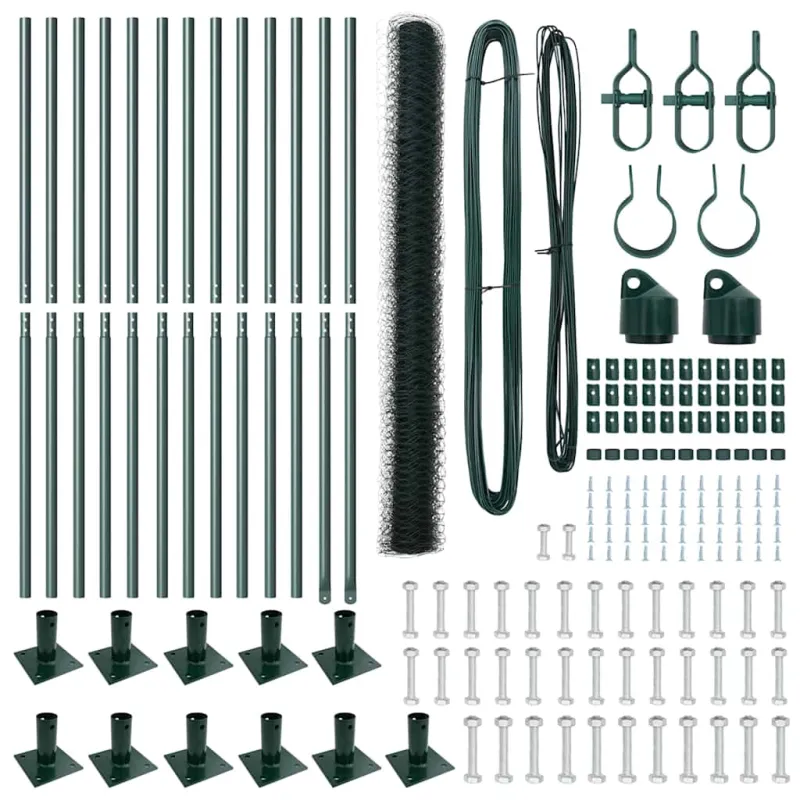 Suvirinta vielos tvora su betono baze 25 x 1,6 m (A x H)