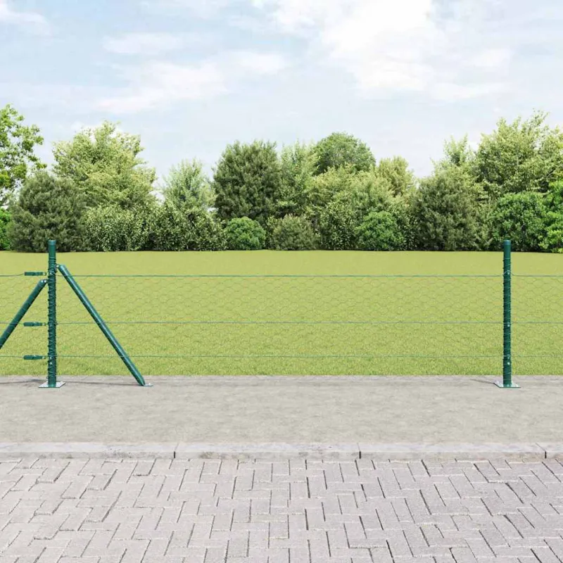 Suvirinta vielos tvora su betono baze 50 x 0,4 m (W x H)