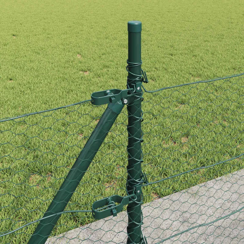 Suvirinta vielos tvora su betono baze 100 x 0,4 m (W x H)