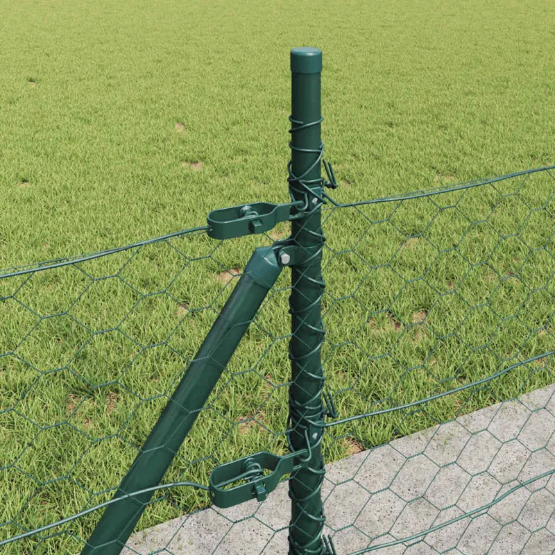 Suvirinta vielos tvora su betono baze 100 x 0,4 m (W x H)
