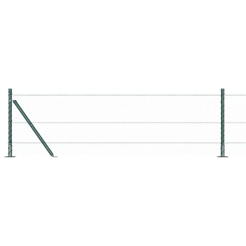Suvirinta vielos tvora su betono baze 100 x 0,6 m (P x A)