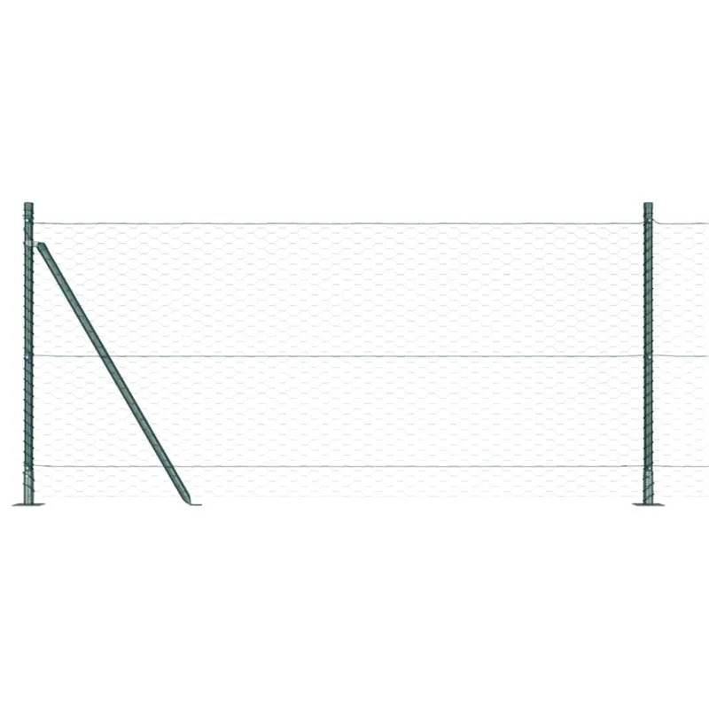 Suvirinta vielos tvora su betono baze 100 x 1 m (W x H)