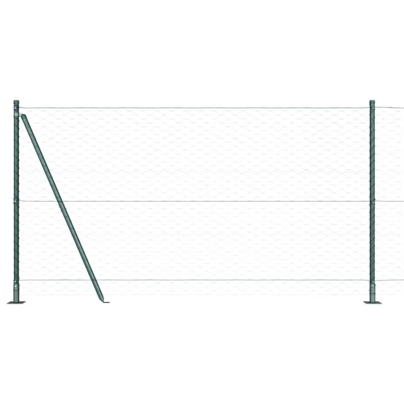Suvirinta vielos tvora su betono baze 100 x 1,2 m (P x A)