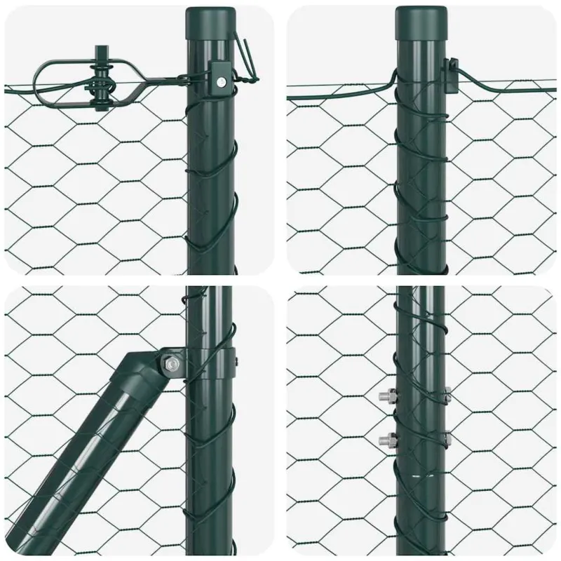 Suvirinta vielos tvora su betono baze 100 x 1,5 m (P x A)