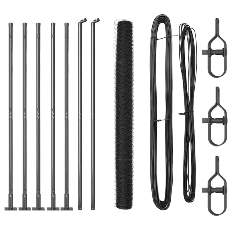 Suvirinta vielos tvora su betono baze