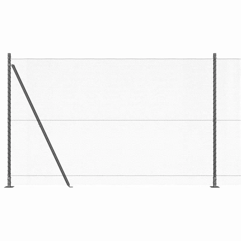 Suvirinta vielos tvora su betono baze 25 x 1,6 m (A x H)