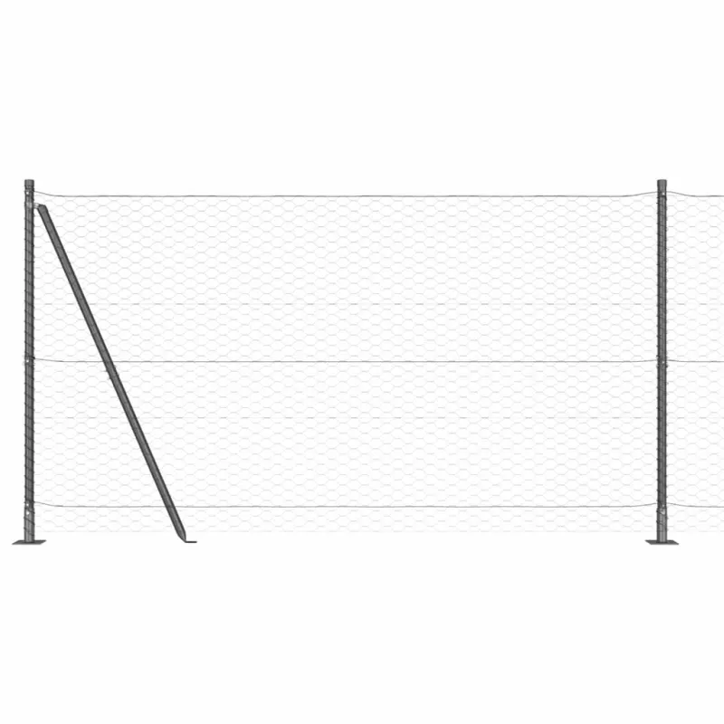 Suvirinta vielos tvora su betono baze 25 x 1,6 m (A x H)