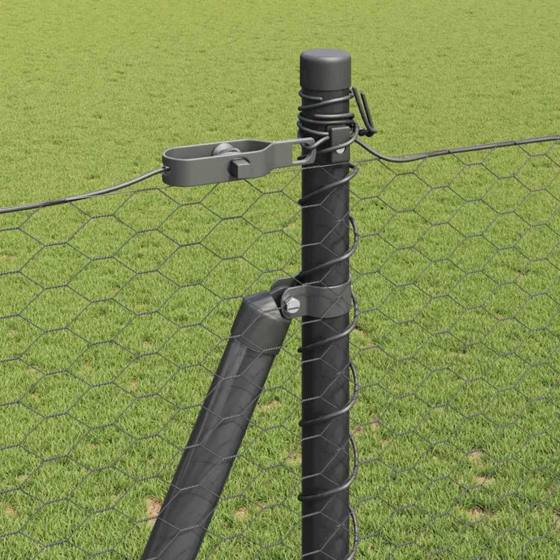 Suvirinta vielos tvora su betono baze 50 x 1,4 m (P x A)