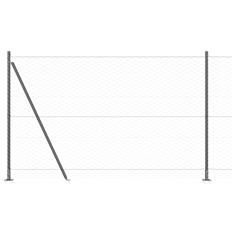 Suvirinta vielos tvora su betono baze 50 x 1,5 m (P x A)