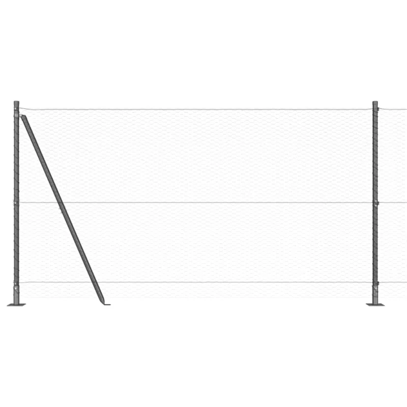 Suvirinta vielos tvora su betono baze 100 x 1,2 m (P x A)