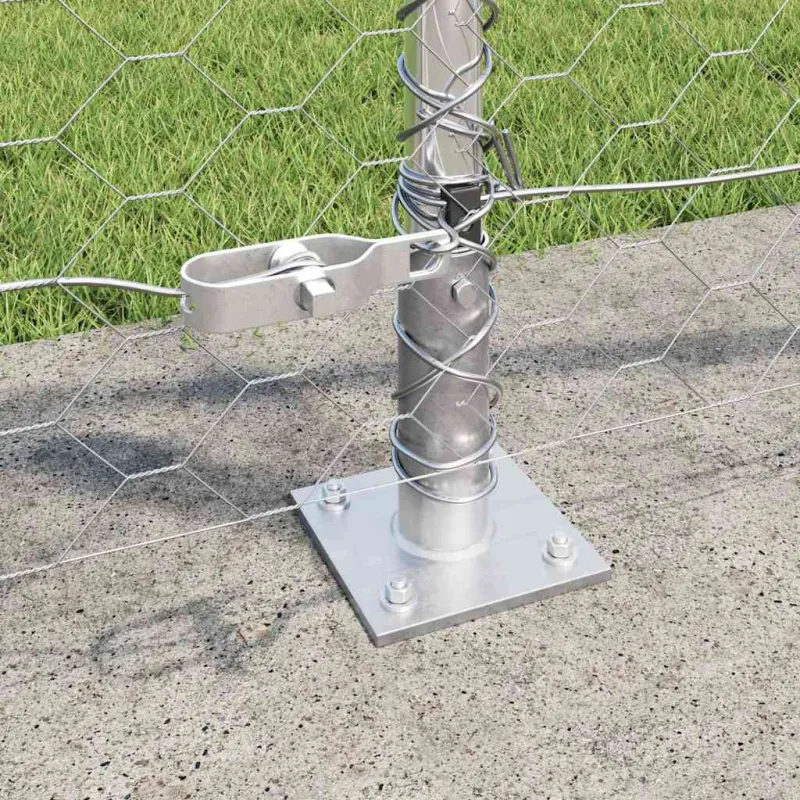 Suvirinta vielos tvora su betono baze 10 x 1 m (P x A)