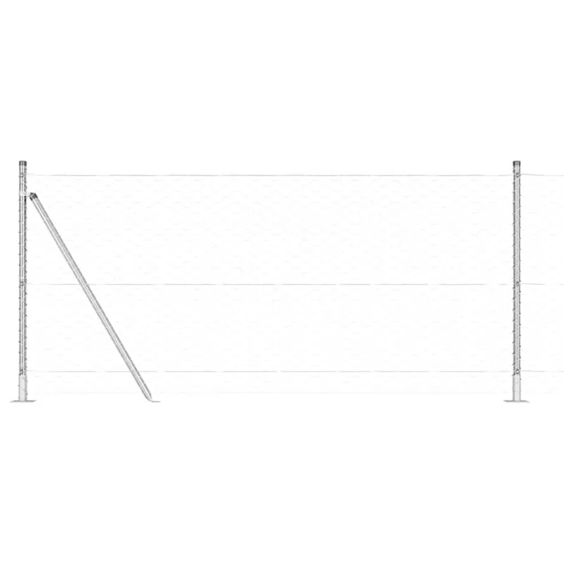 Suvirinta vielos tvora su betono baze 10 x 1 m (P x A)