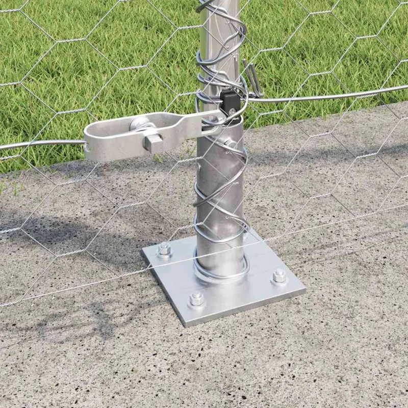 Suvirinta vielos tvora su betono baze 10 x 1,4 m (P x A)