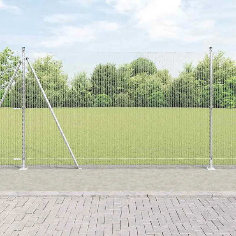 Suvirinta vielos tvora su betono baze 10 x 1,5 m (P x A)