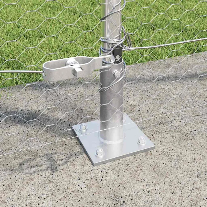 Suvirinta vielos tvora su betono baze 10 x 1,5 m (P x A)