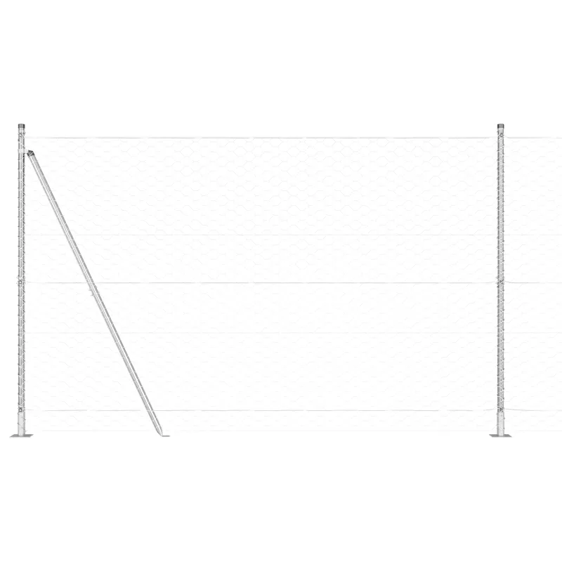 Suvirinta vielos tvora su betono baze 10 x 1,5 m (P x A)