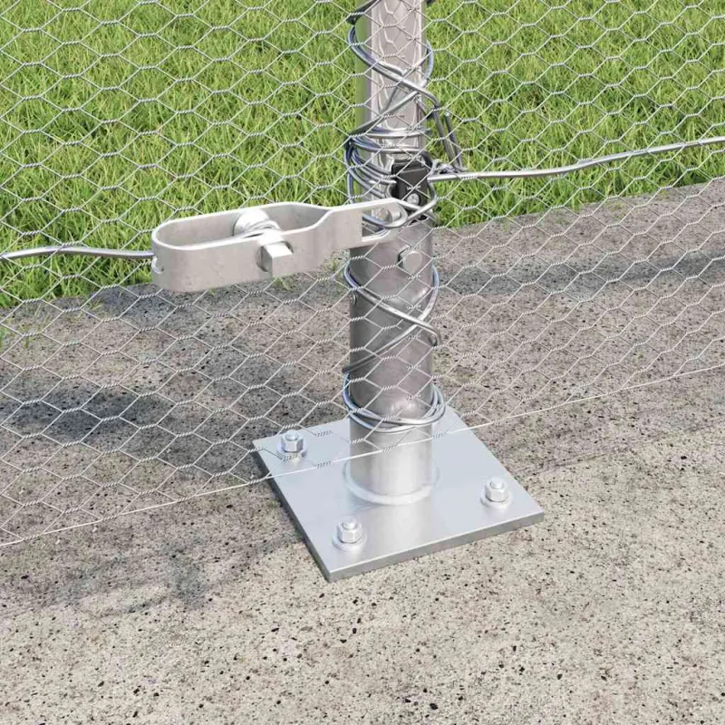 Suvirinta vielos tvora su betono baze 25 x 0,5 m (P x A)