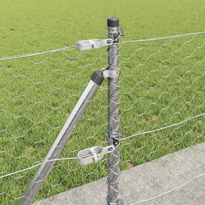 Suvirinta vielos tvora su betono baze 25 x 0,6 m (W x H)