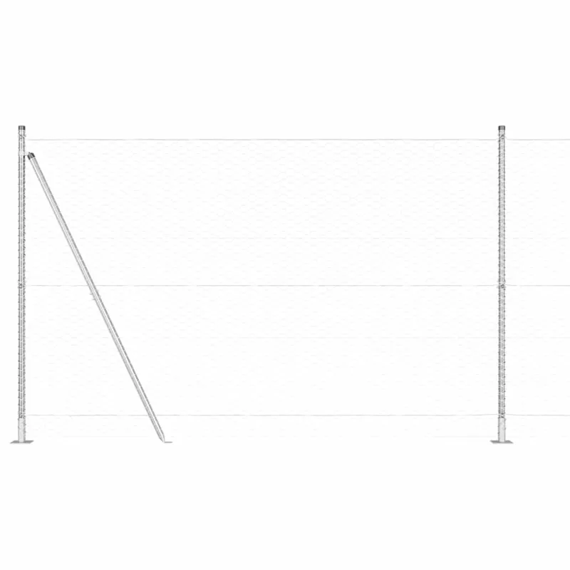 Suvirinta vielos tvora su betono baze 50 x 1,5 m (P x A)