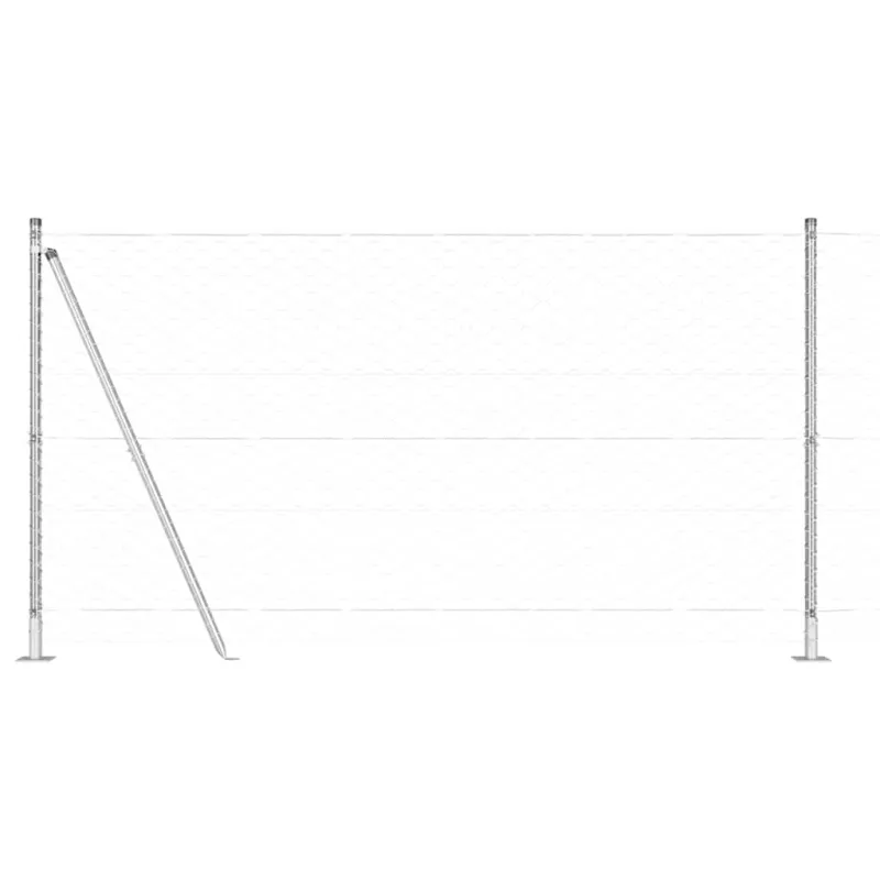 Suvirinta vielos tvora su betono baze 100 x 1,2 m (P x A)