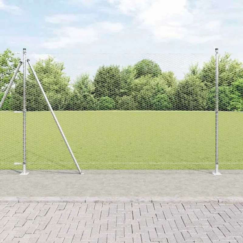 Suvirinta vielos tvora su betono baze 100 x 1,5 m (P x A)