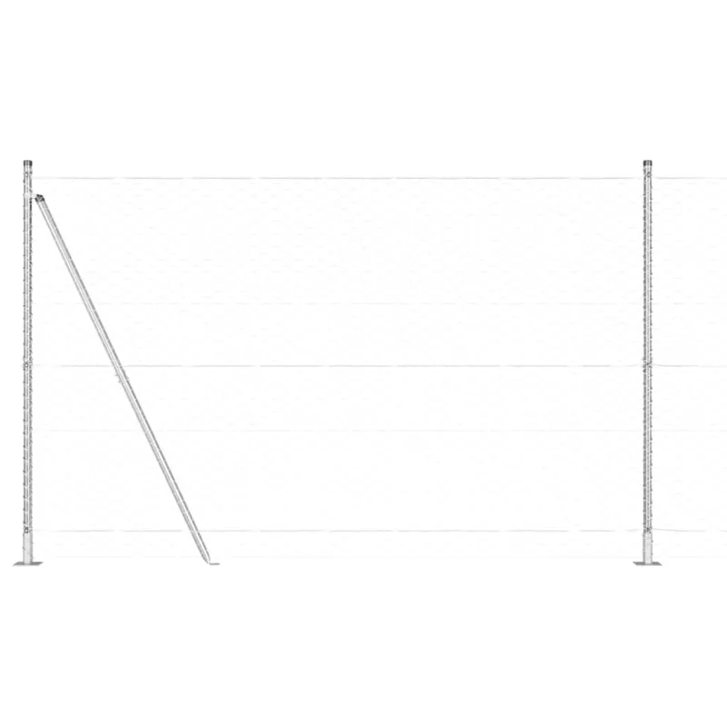Suvirinta vielos tvora su betono baze 100 x 1,5 m (P x A)