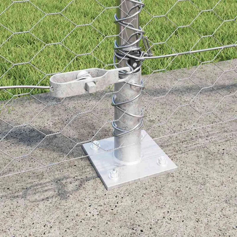 Suvirinta vielos tvora su betono baze 100 x 1,6 m (P x A)