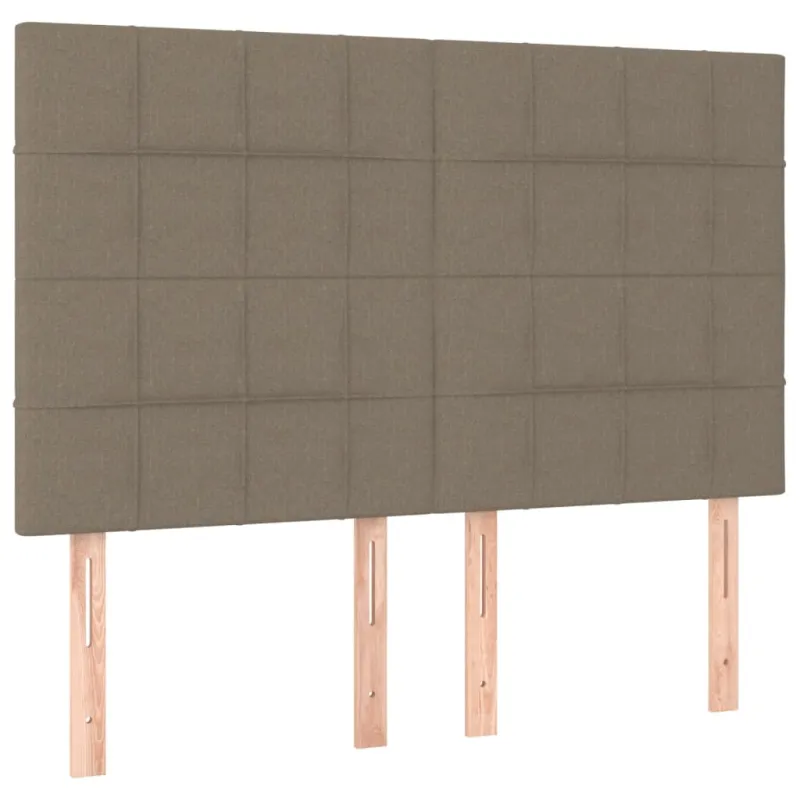 Lovos rėmas be čiužinio, taupe spalvos, 140x190cm, audinys
