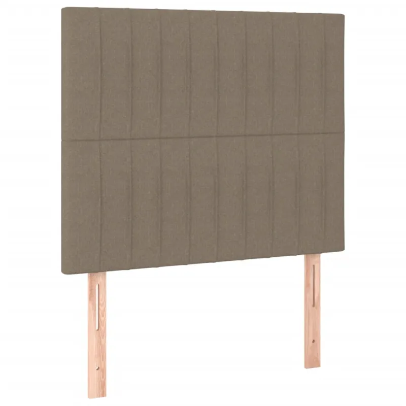Lovos rėmas be čiužinio, taupe, 80x200 cm, audinys