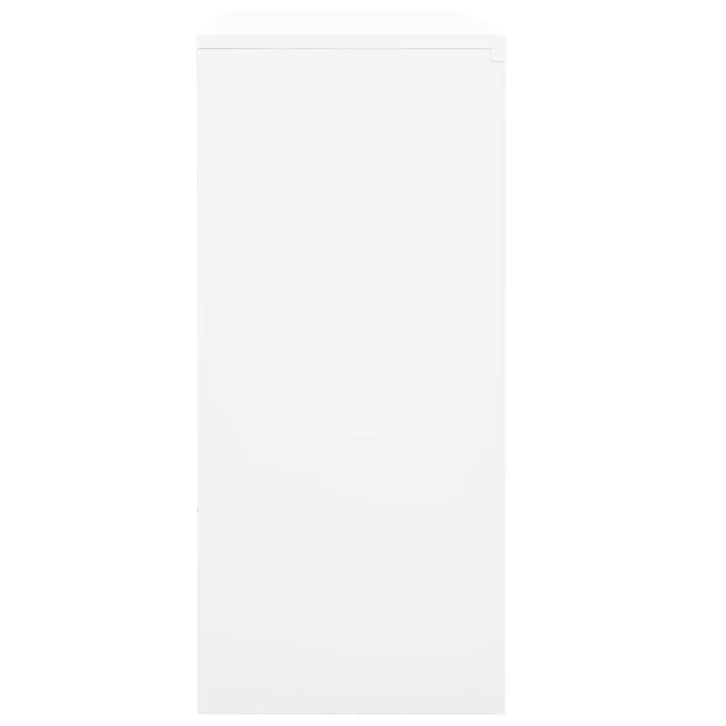 Biuro spintelė su stumdomom durim, balta, 90x40x90cm, plienas