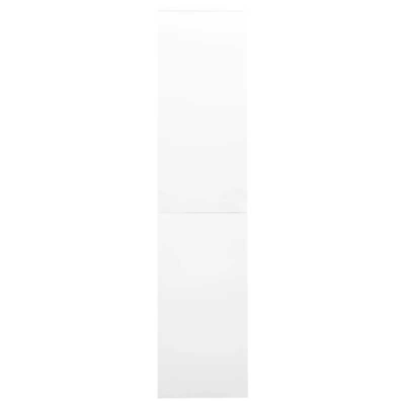 Biuro spintelė su stumdomom durim, balta, 90x40x180cm, plienas