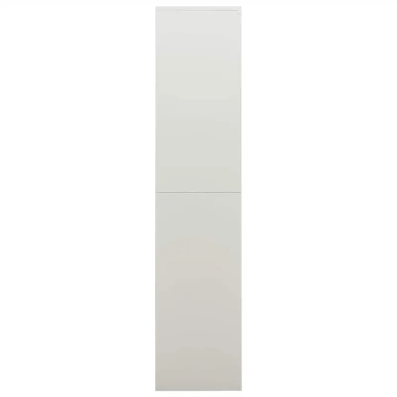 Persirengimo spintelė, šviesiai pilka, 90x40x180cm, plienas