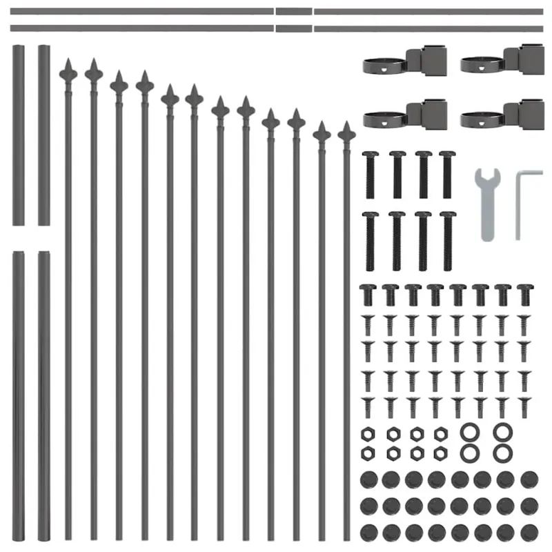 Sodo tvora 3 pcs Pilka 170 x 140 cm
