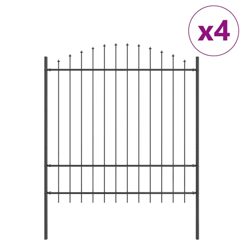 Sodo tvora 4 pcs Pilka 170 x 215 cm