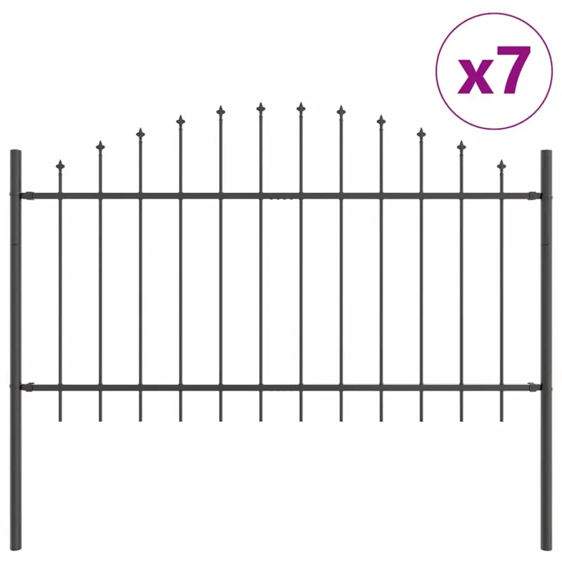 Sodo tvora 7 pcs Pilka 170 x 140 cm