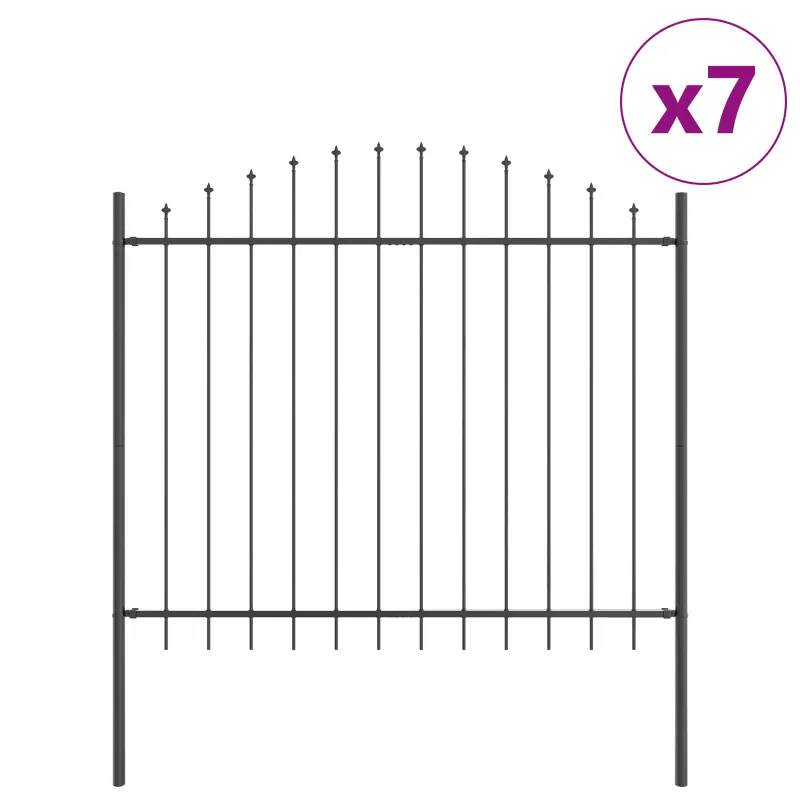 Sodo tvora 7 pcs Pilka 170 x 190 cm
