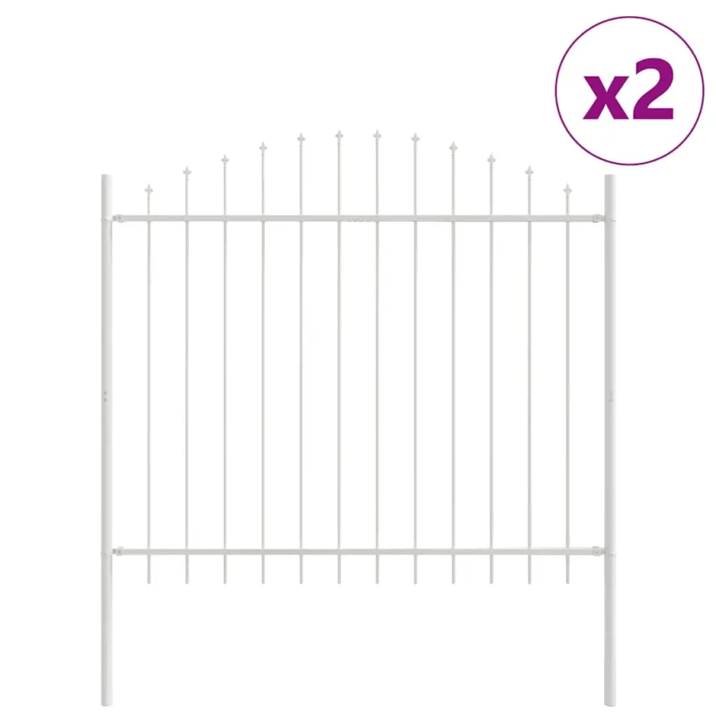 Sodo tvora 2 pcs Balta 170 x 190 cm
