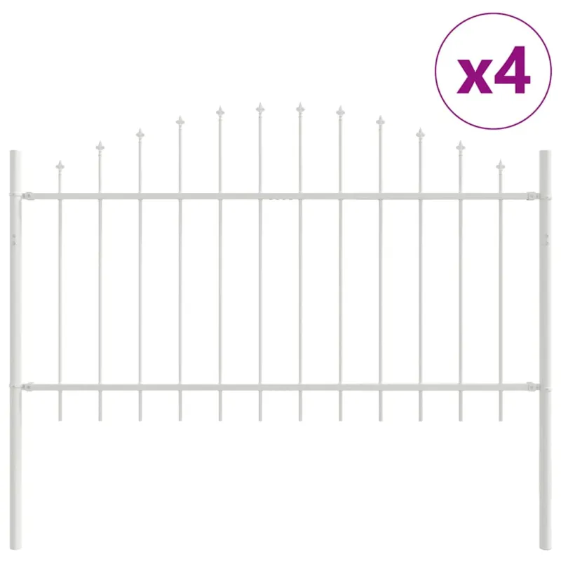 Sodo tvora 4 pcs Balta 170 x 140 cm