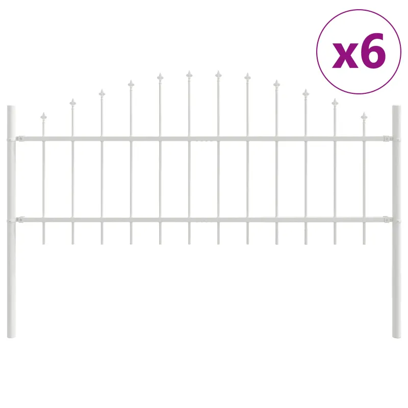 Sodo tvora Woerden 6 pcs Balta