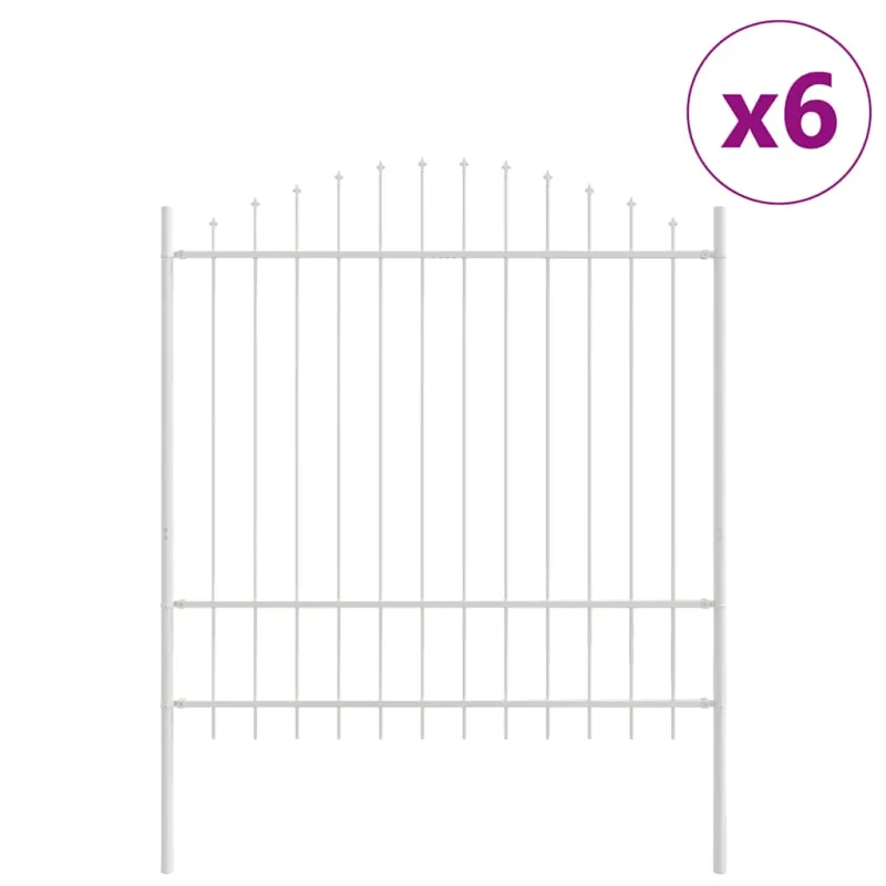Sodo tvora 6 pcs Balta 170 x 215 cm